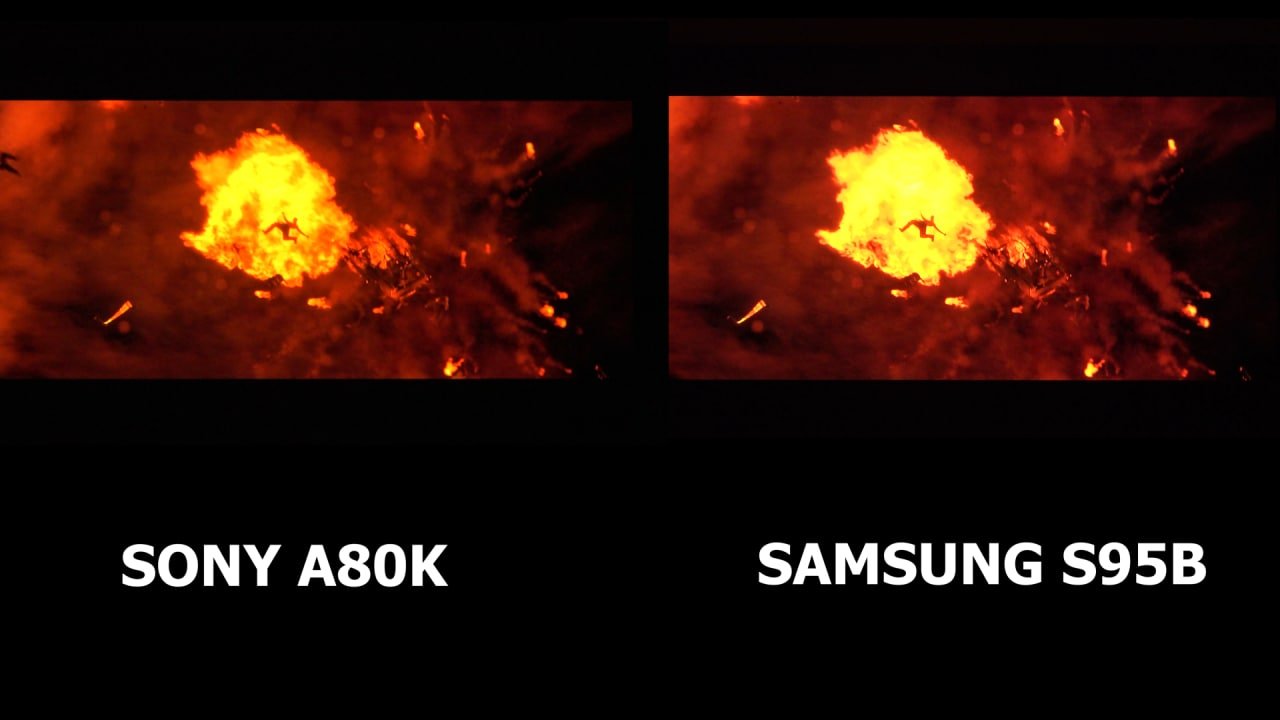 Sony A80K vs Samsung S95B: QD-OLED vs OLED