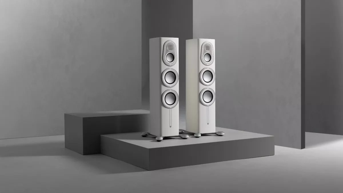 altavoces Monitor Audio Platinum Series 3G torres blancas