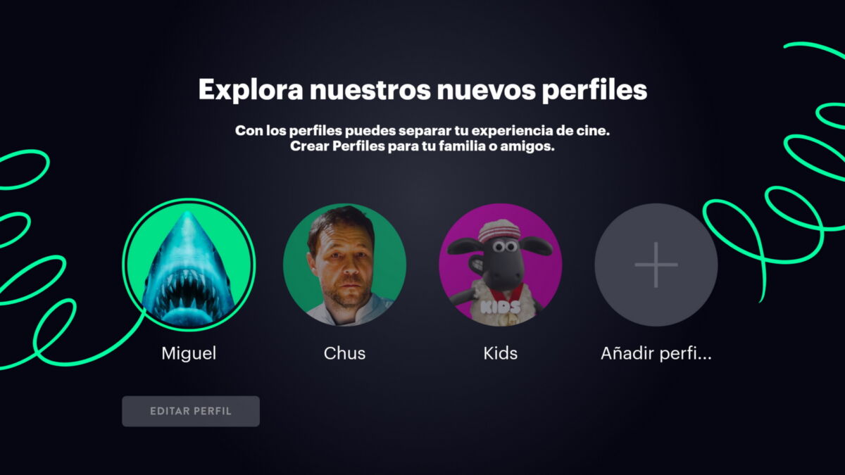 Ya puedes crear perfiles en Filmin para compartir cuenta de forma más cómoda