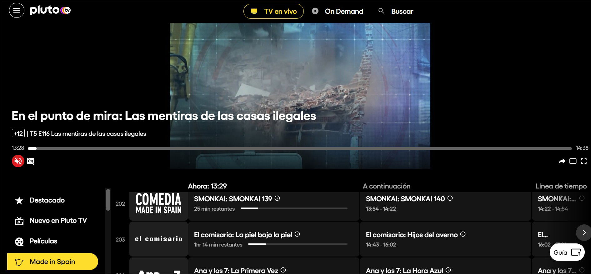 Made in Spain en Pluto TV