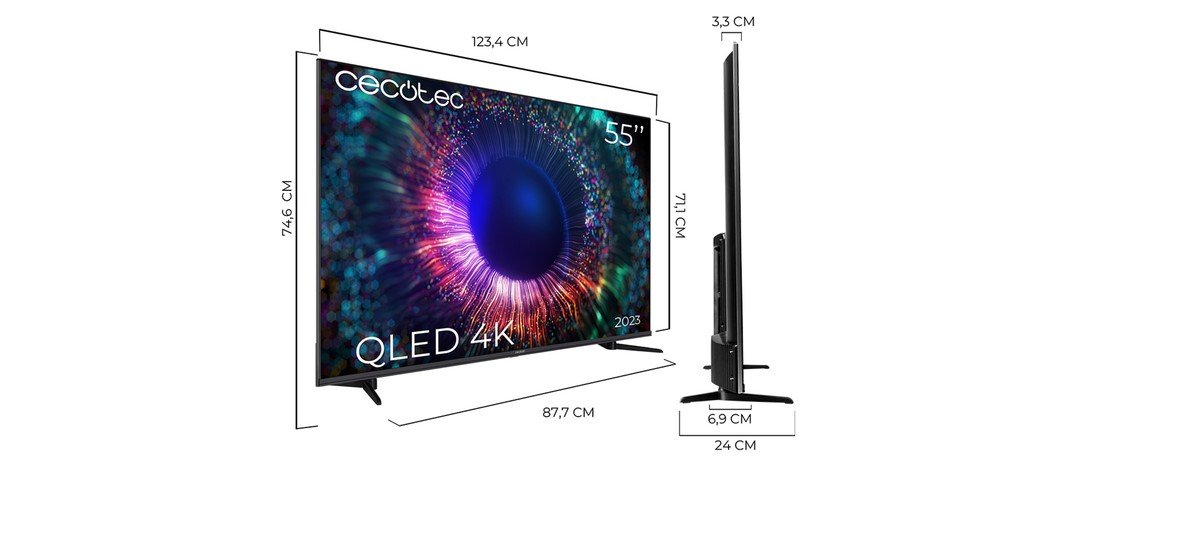 Cecotec lanza sus propias Smart TV con resolución 4K, Android TV y