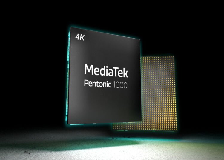 MediaTek anuncia el nuevo procesador Pentonic 1000 para televisores 4K de alta gama