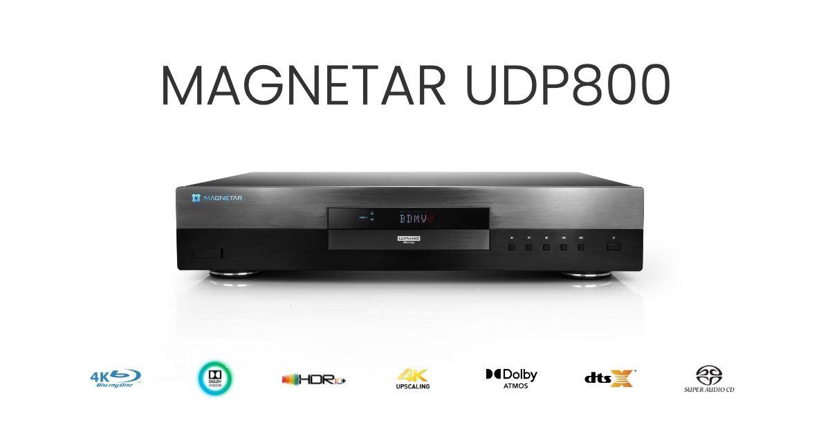 Magnetar UDP800, nuevo reproductor 4K UHD para los que piensan que el formato físico sigue muy vivo
