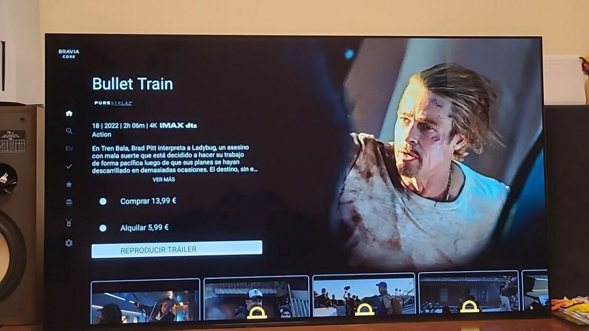 Bravia Core ya te permite alquilar y comprar películas desde tu