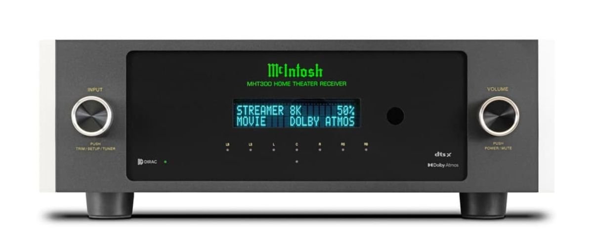 receptor AV McIntosh MHT300 pantalla