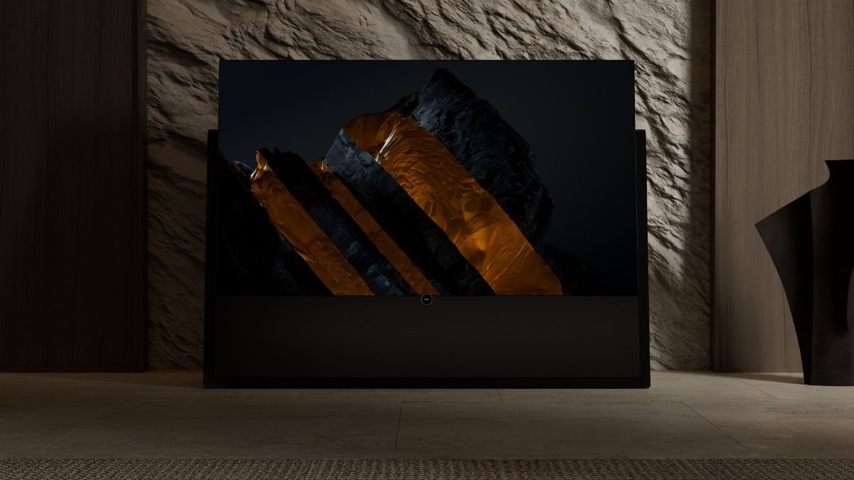 televisor de piedra Loewe iconic pantalla