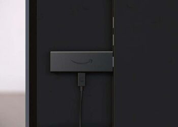 Fire TV Stick conectado a un televisor