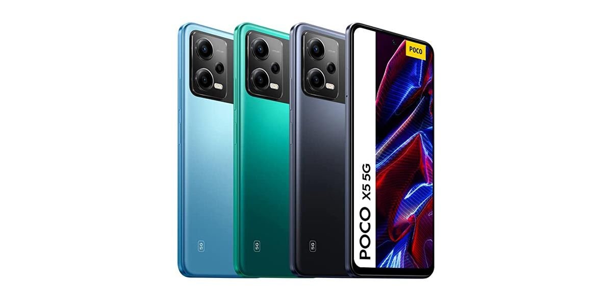 Colores del teléfono POCO X5 5G
