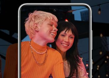 Pantalla de un teléfono Samsung Galaxy