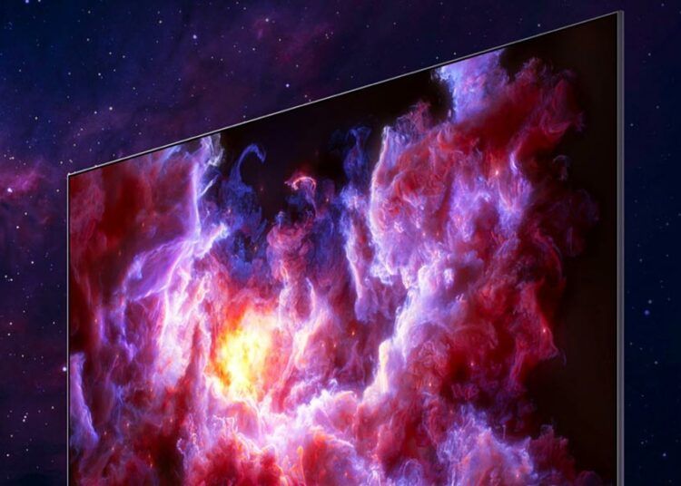 Pantalla de una Smart TV de Redmi