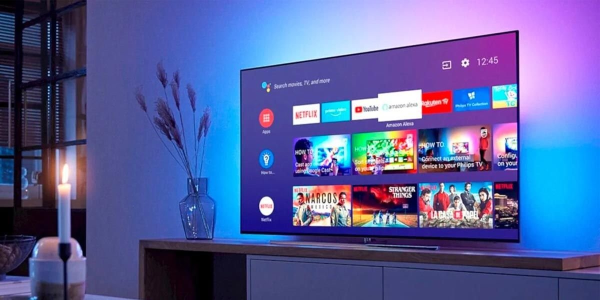 Smart TV con Android TV