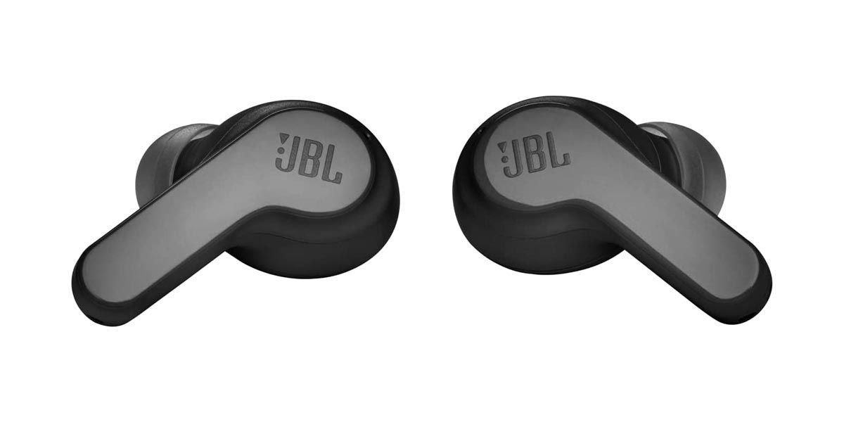 Auriculares JBL WAVE 200TWS de color negro