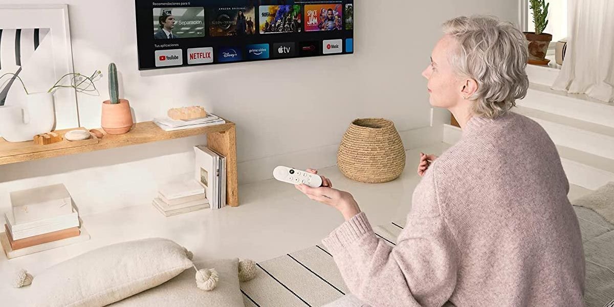 Uso del mando a distancia del Chromecast con Google TV