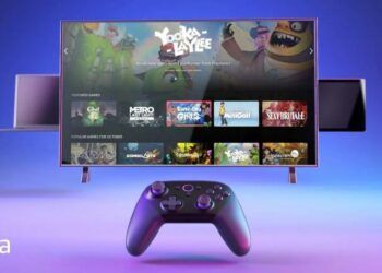 Amazon Luna en un televisor