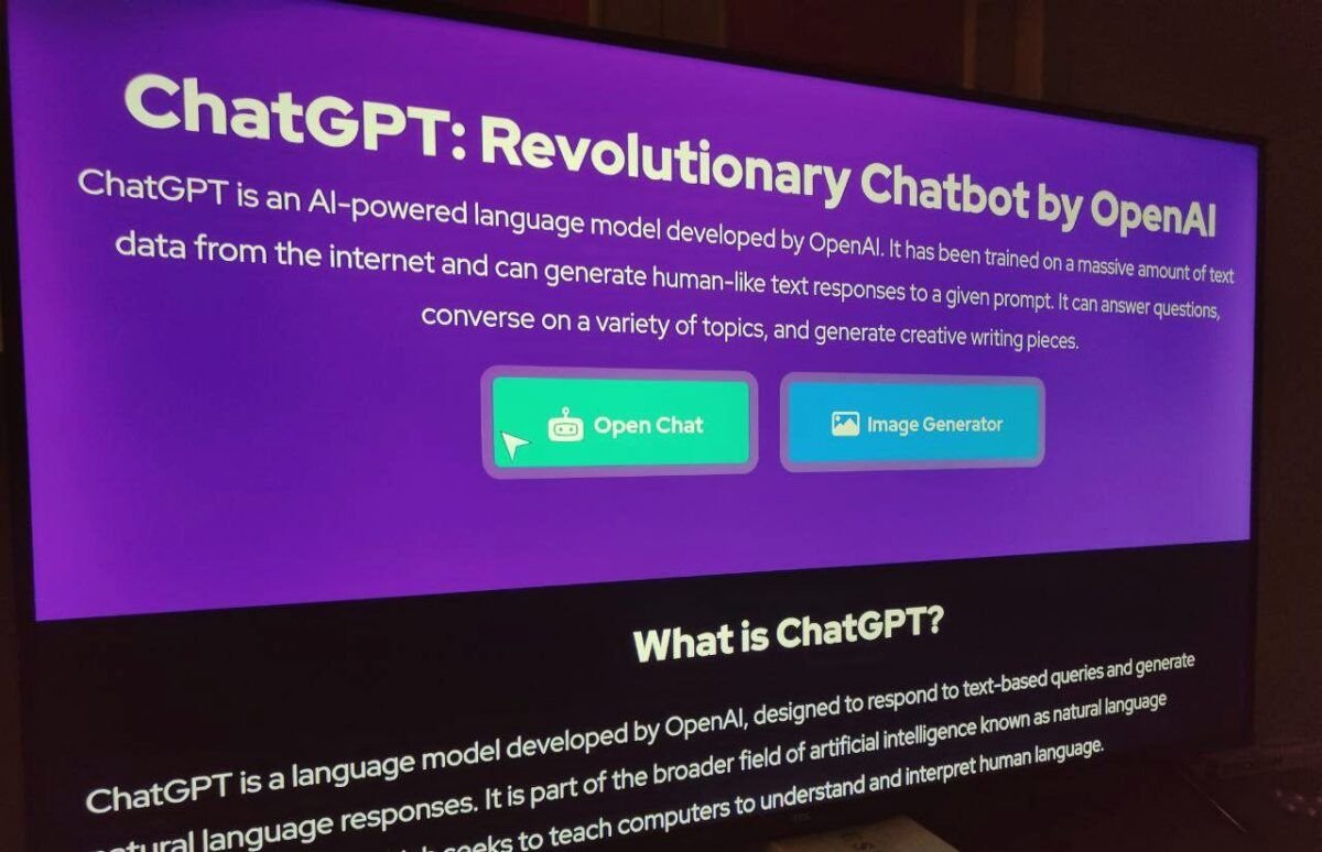 Así de fácil es usar ChatGPT desde tu televisor con Google TV o Android TV