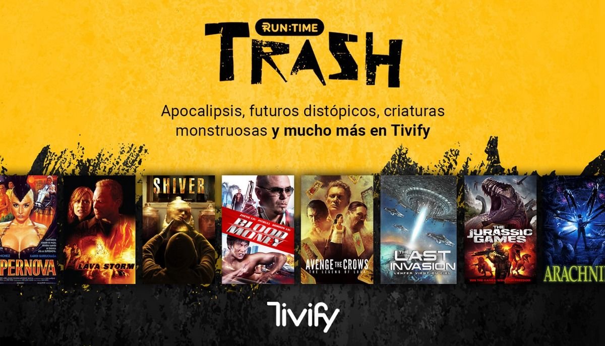 Tivify añade un nuevo canal gratis: las mejores películas de serie B y sin pagar un euro