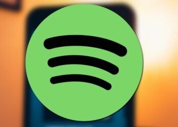 Logotipo de Spotify con fondo