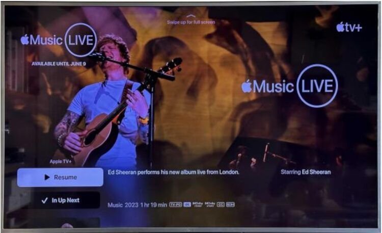 Apple TV Music LIve