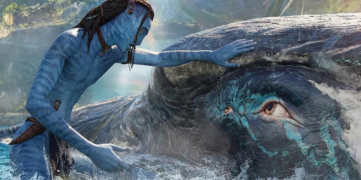 Escena de la película Avatar: El sentido del agua 