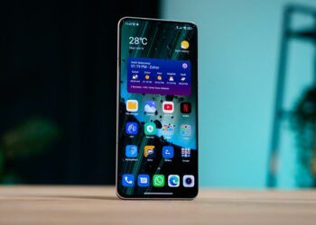 Frontal de un teléfono de Xiaomi