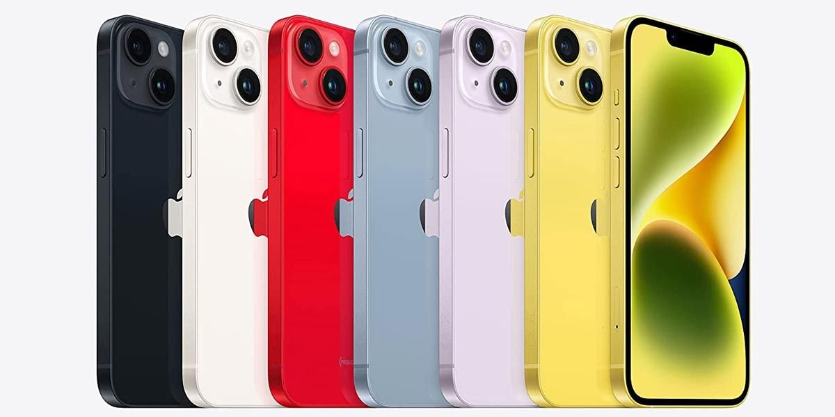 Colores del iPhone 14