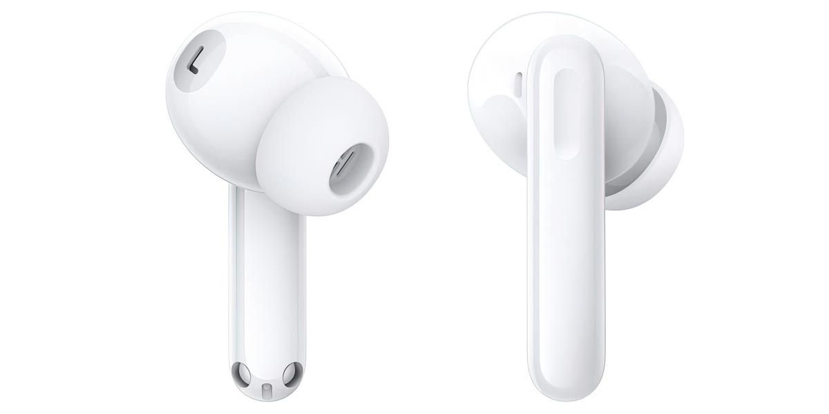 Auriculares Oppo Enco Air2 Pro de color blanco