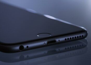 Altavoz de un iPhone