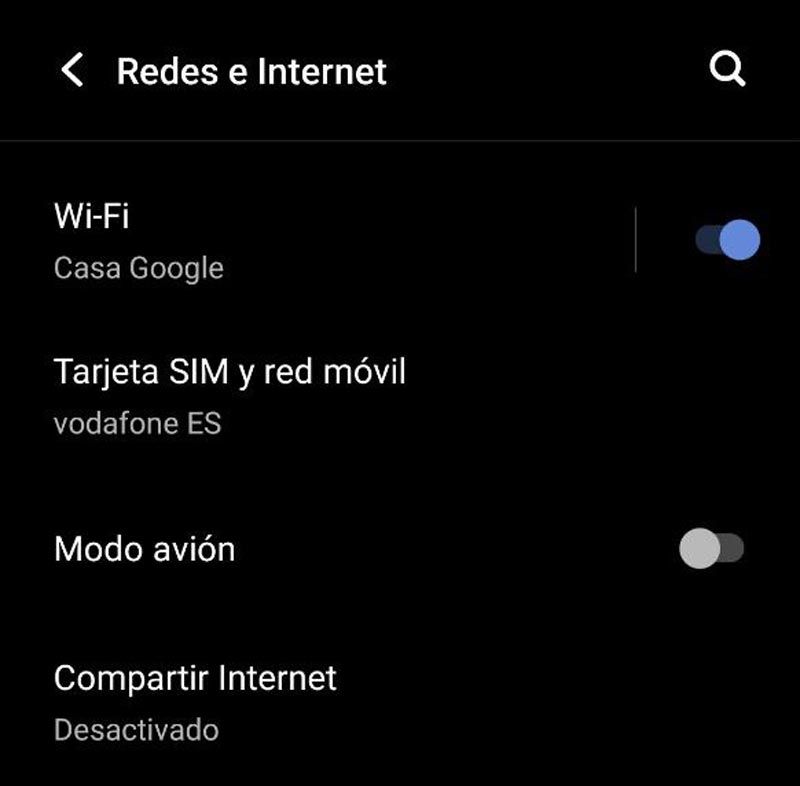 Compartir Internet en Android