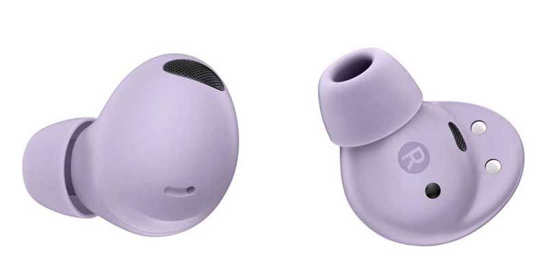 Auriculares Samsung Galaxy Buds2 Pro de color morado