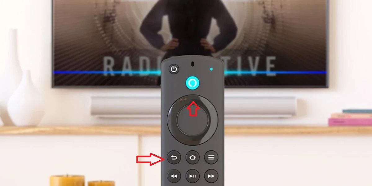 Combinación en el mando del Fire TV Stick