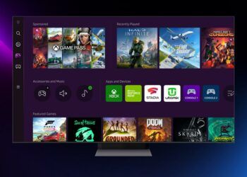 Interfaz de Samsung Gaming Hub