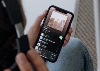 Lista en la app de Spotify