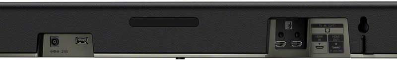 Conexiones de la barra de sonido Sony HT-X8500
