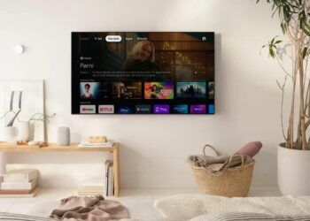 Tele con la aplicación de YouTube