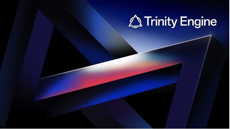 Logo de Trinity Engine de OnePlus