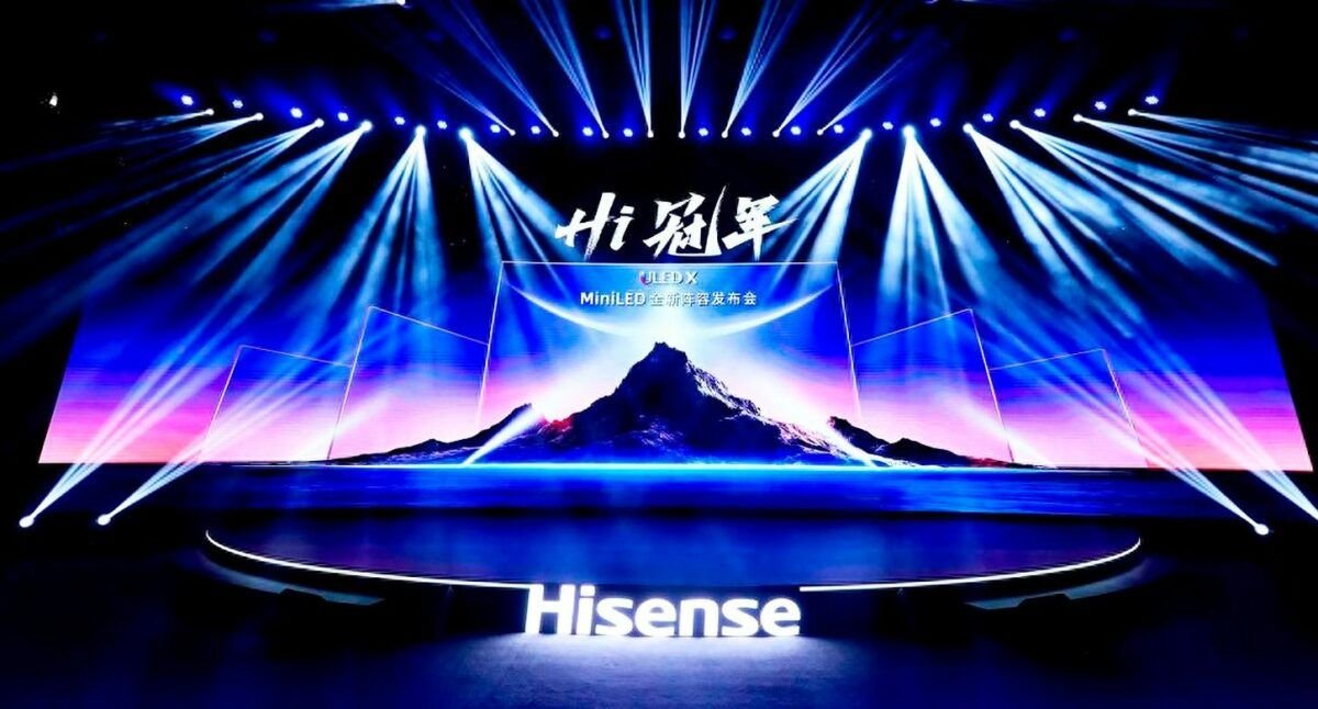 Hisense presenta sus nuevos televisores UX MiniLED: 110 pulgadas, 8K, 40000 zonas y 10000 nits