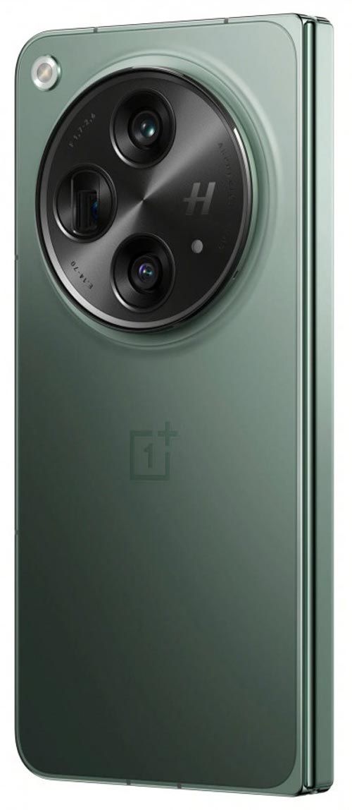 Trasera del OnePlus Open verde