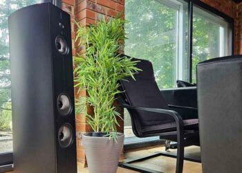 Acoustic Energy CORINIUM en un salón