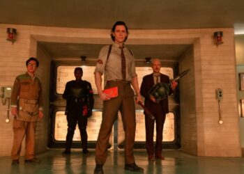 Escena de 'Loki', la serie del villano de Marvel en Disney+