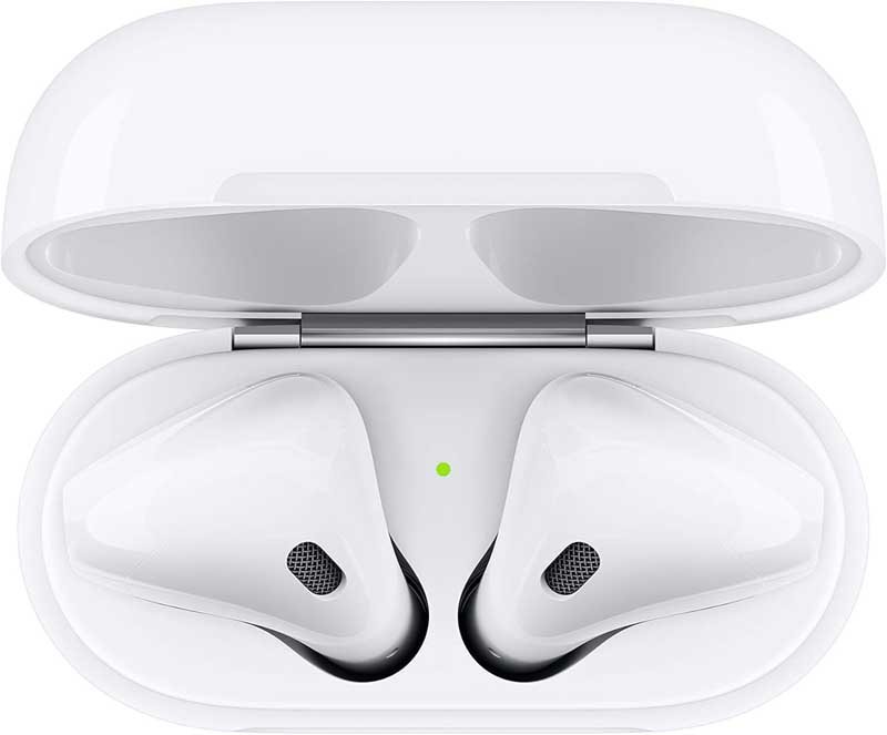 Apple AirPods de segunda generación de color blanco