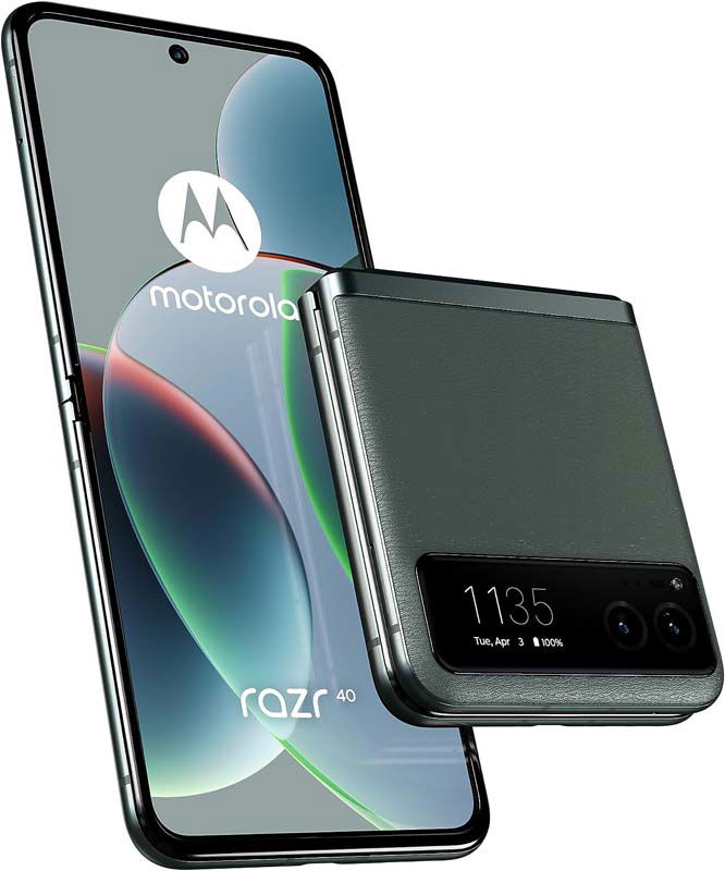 Pantalla del Motorola RAZR 40