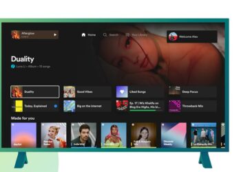 Nueva interfaz de Spotify