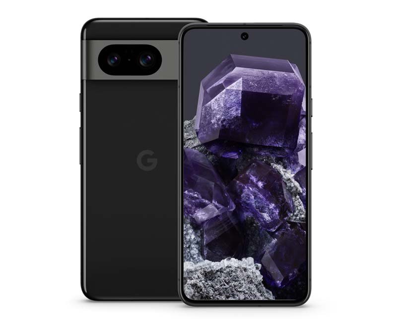 Google Pixel 8 de color negro
