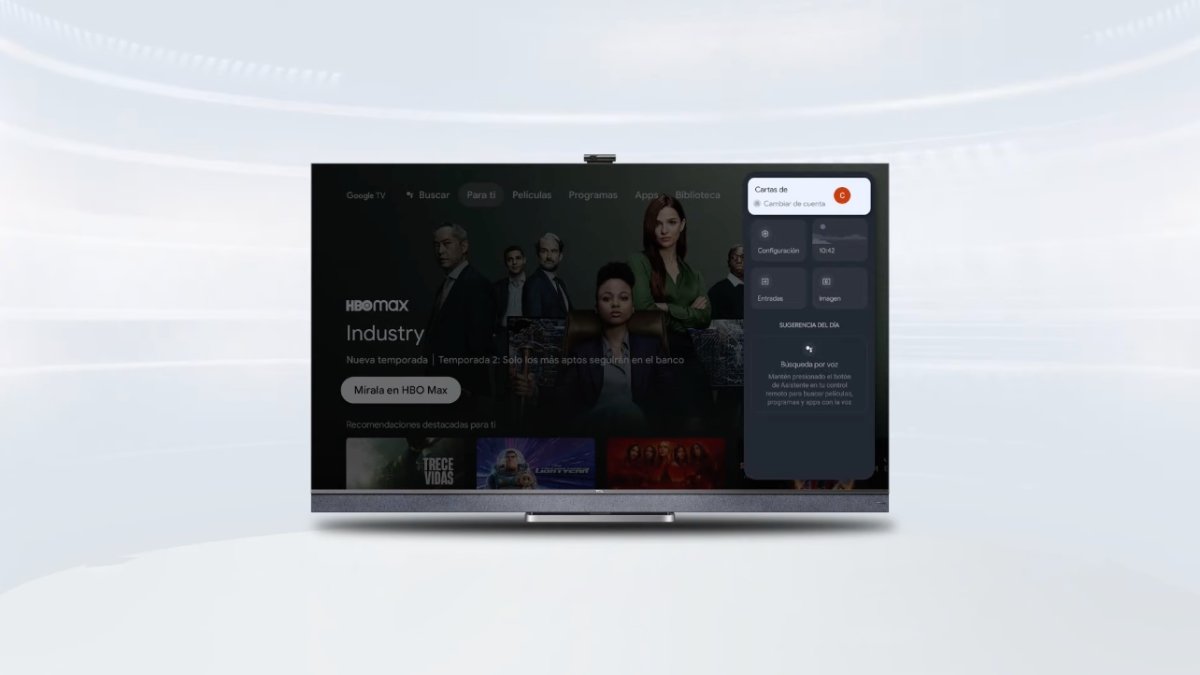 cómo acceder a la opción de resetear en Google TV
