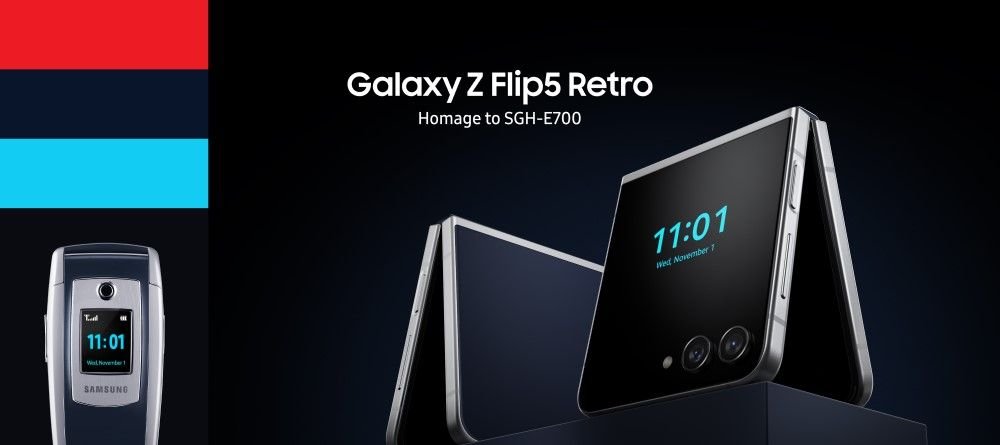 El nuevo Samsung Galaxy Z Flip5 Retro Edition: precio, disponibilidad y regalo de un televisor QLED