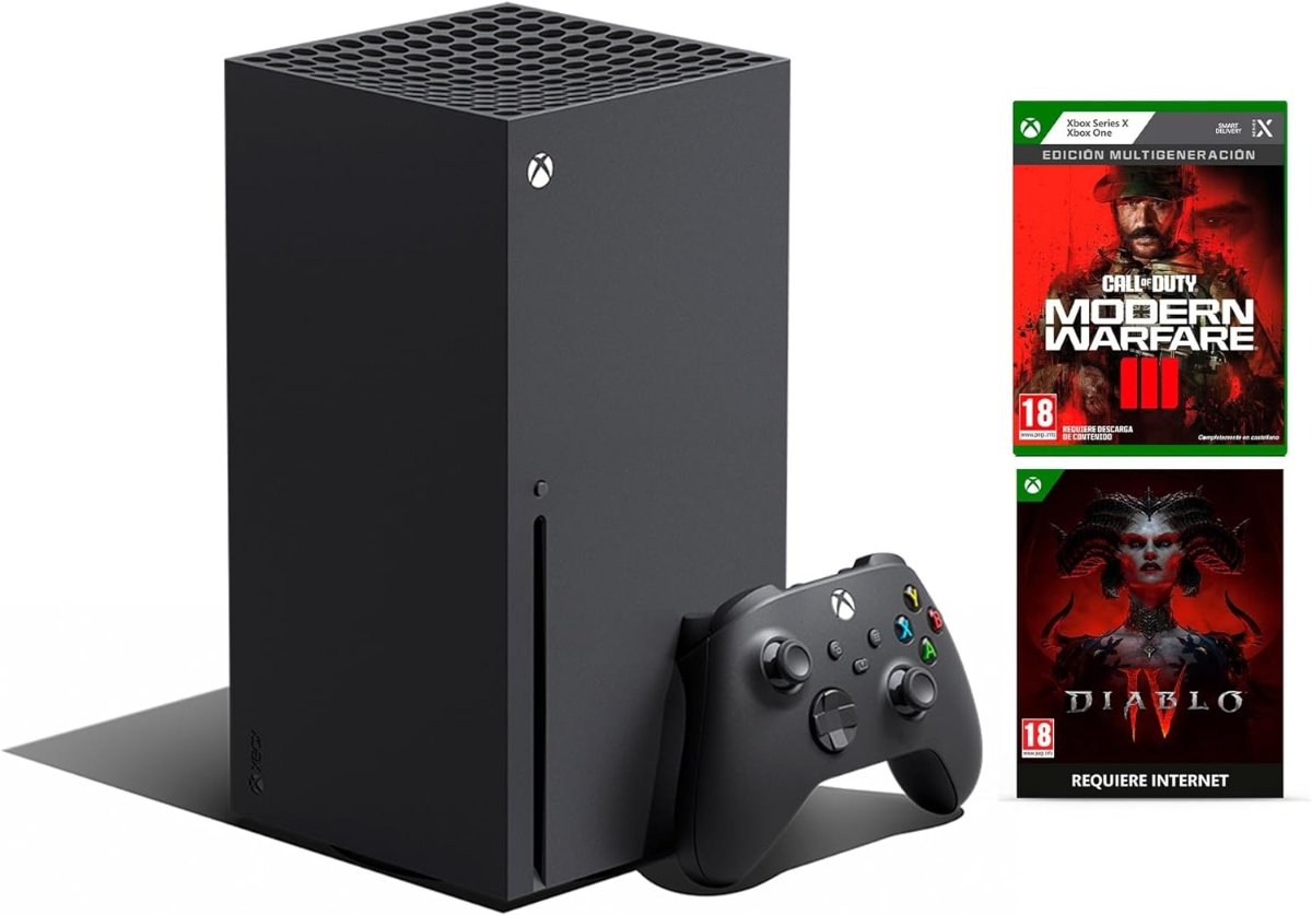 oferta Xbox Series X en pack consola con juegos