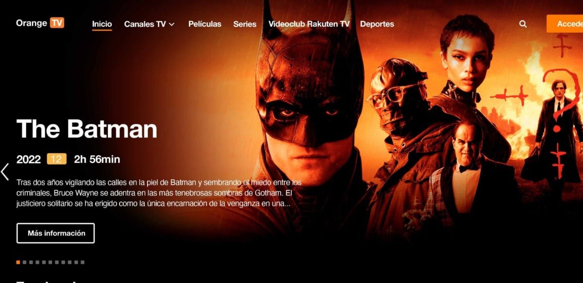 TCM Now llega a Orange TV de forma completamente gratuita vista orange