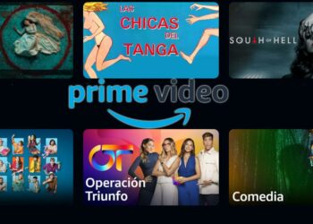Logotipo de Prime Video con contenidos