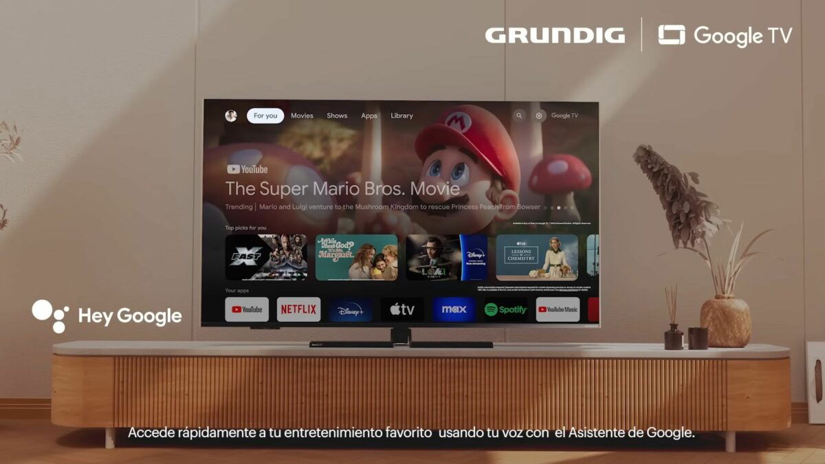 Grundig se une a la fiesta y anuncia la llegada de sus televisores con Google TV a España