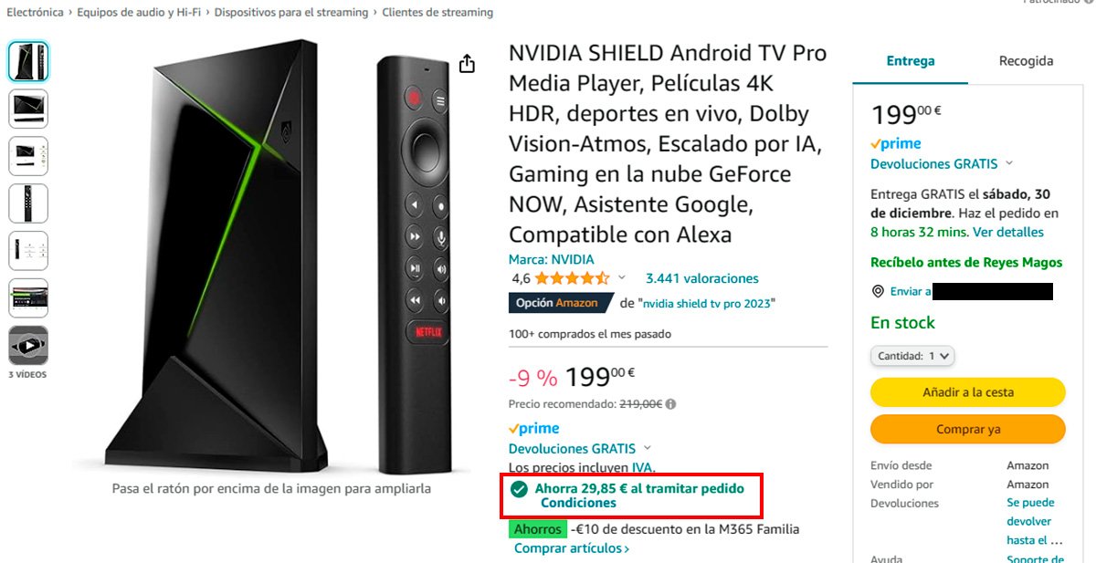 oferta mejor precio Nvidia Shield TV Pro prueba